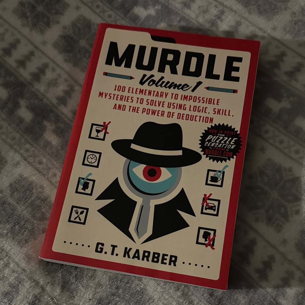 Murdle Volume 1 Puzzle Book